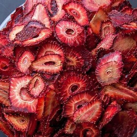 تصویر 4 از میوه خشک توت فرنگی ممتاز با ماندگاری طولانی و ظاهر یکدست